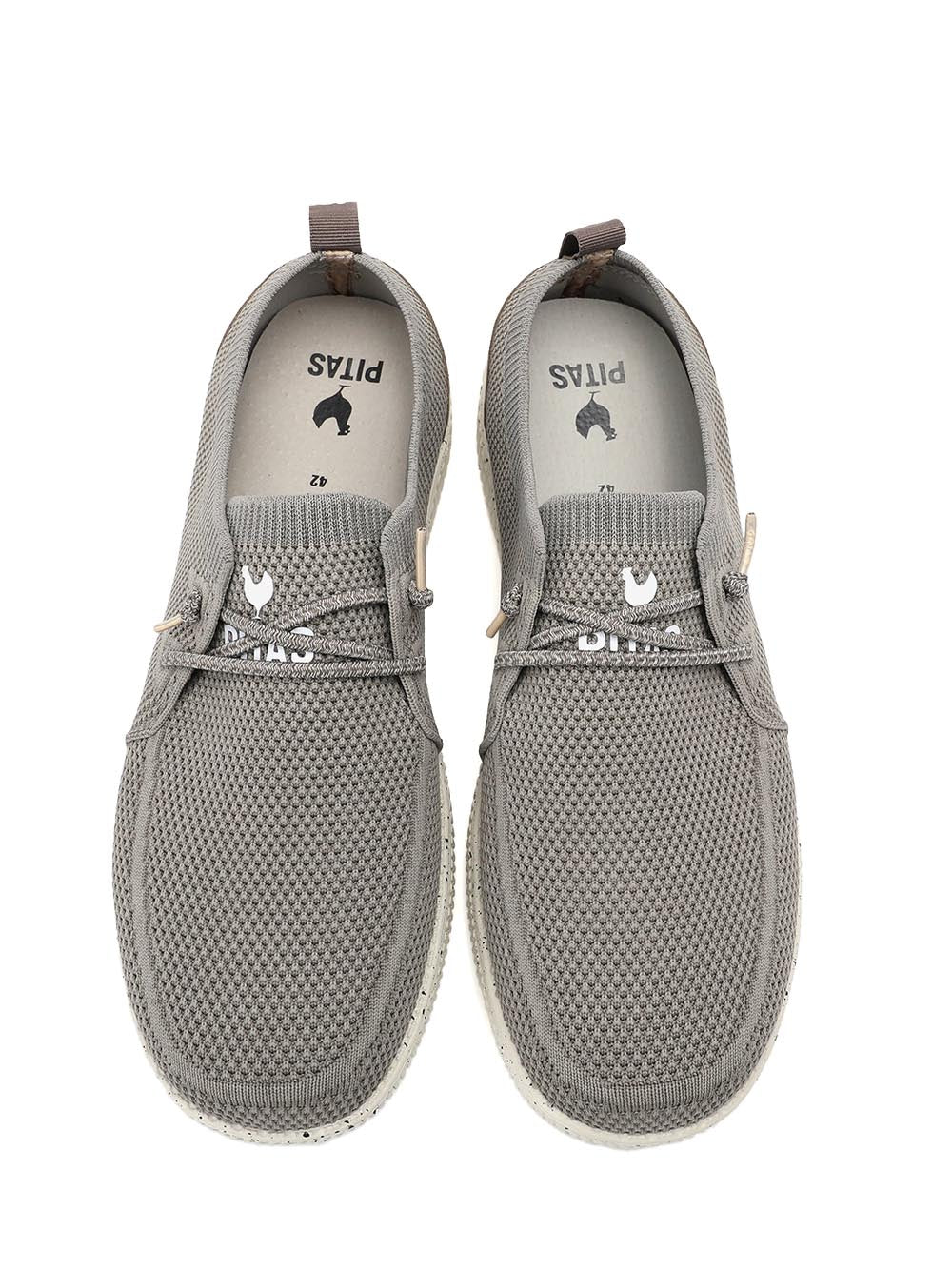 Wallabi Fly washed Taupe Pitas grey