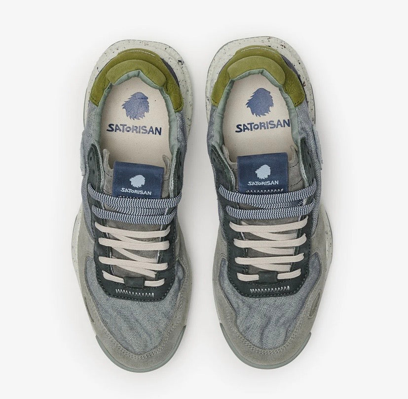 Chacrona lino vergri blue
