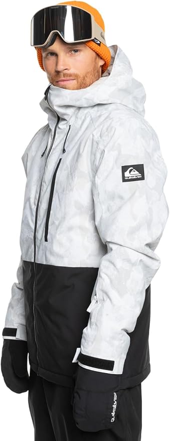 Quiksilver Mission Printed Block JK Giacca sci Uomo