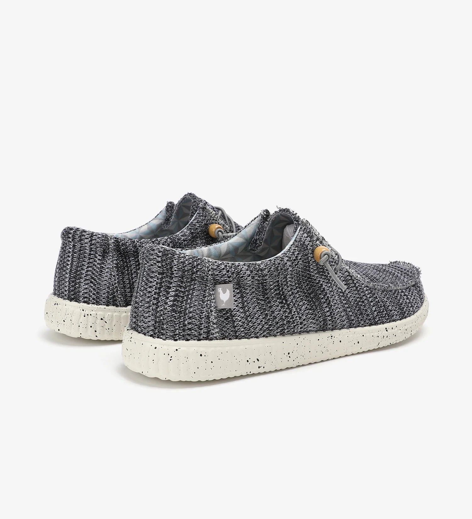 Wallabi Knitted Pitas grey black