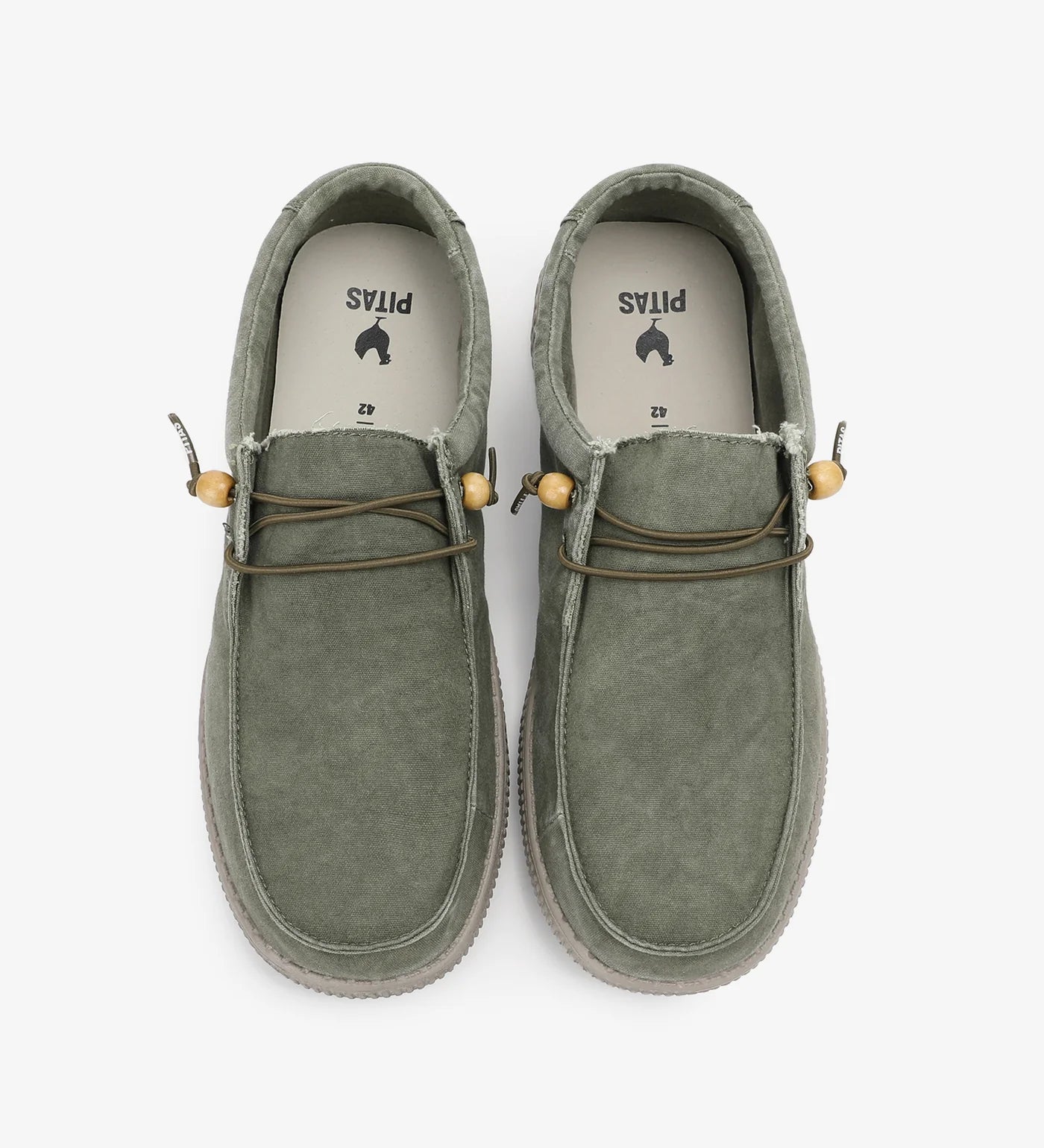 Walkin Pitas green wallaby washed kaki