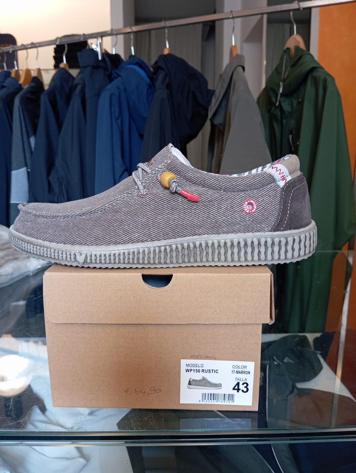 Walk in Pitas Rustic marrone-grigio wp 150