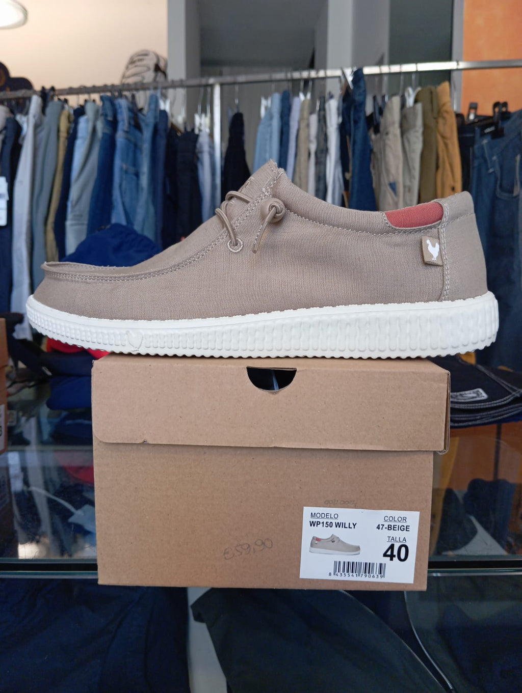 Pitas Willy beige