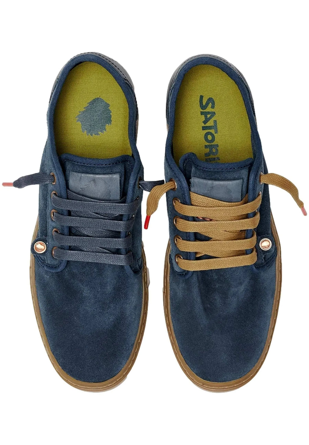 Heisei Suede Prussian Blue