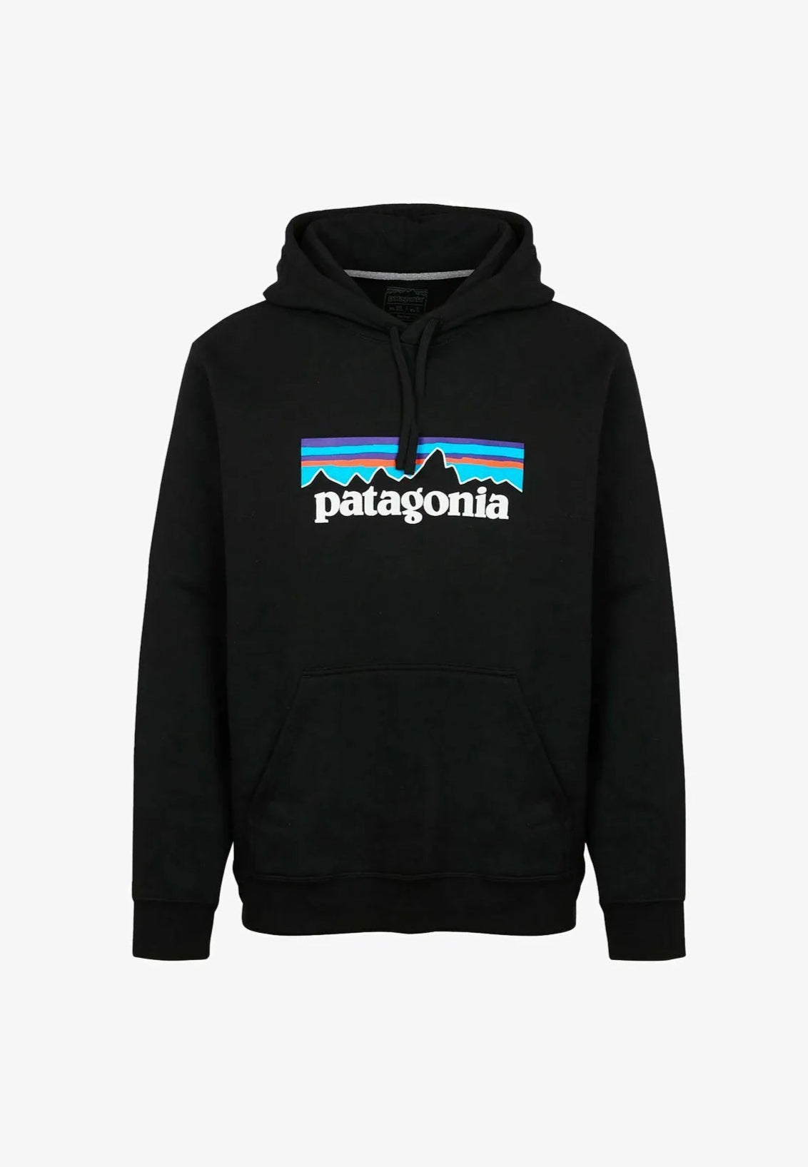 Patagonia Felpa con cappuccio - black