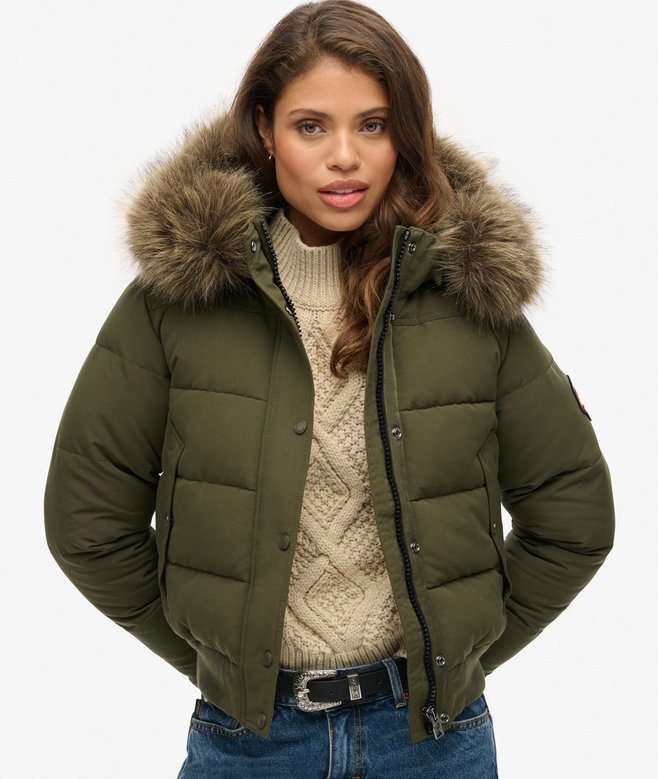 Giacca Bomber Everest con Cappuccio